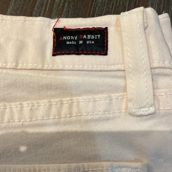 Angry Rabbit ladies light pink cotton pants in size 28. - Picture 5 of 8